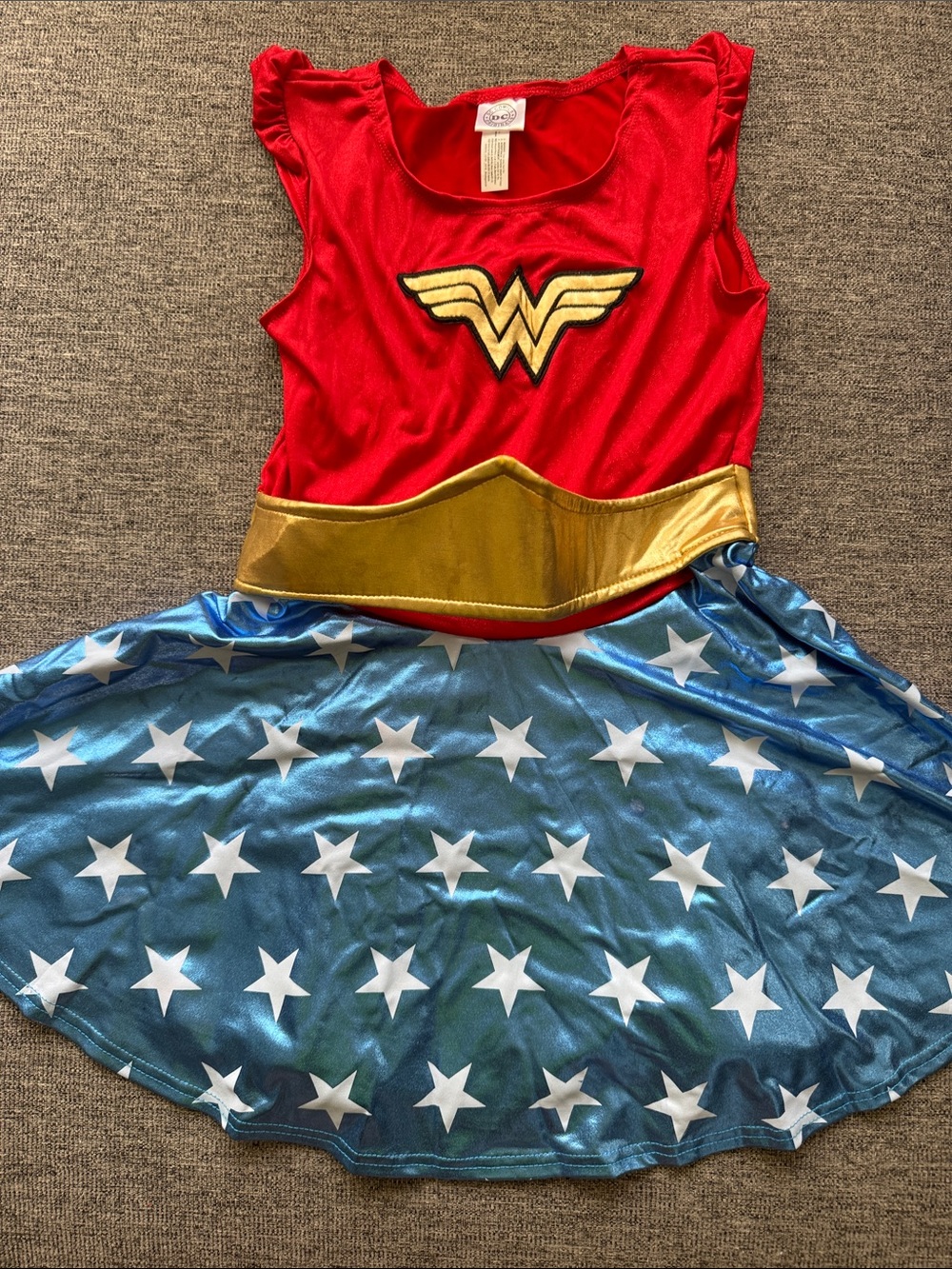 DC COMICS ORIGINALS 💙❤️WONDER WOMAN❤️💙 COSTUME SIZE MEDIUM (8-10) - Picture 4 of 15